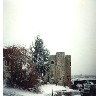 Ypres Tower in the Snow