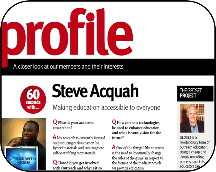 Profile Steve Acquah