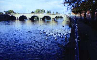 The River Severn at Worcester