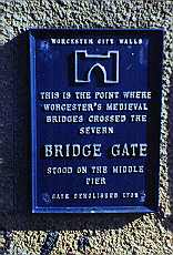 Bridge Gate Plaque