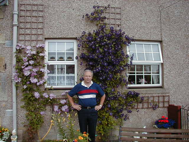 This is a picture of me in my garden