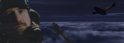 Spitfire and Hurricane chase