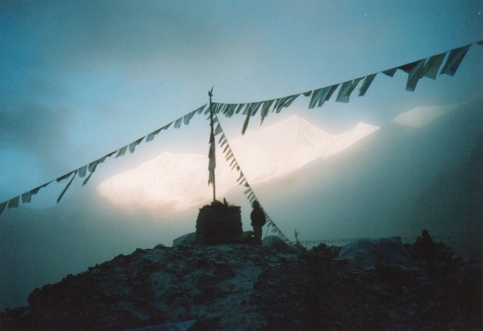 Sunrise at Dhaulagiri Base Camp