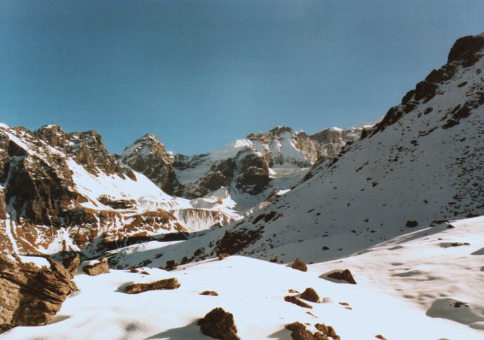 Himal north from Budzunga Bara (Churren Himal out of sight to right)