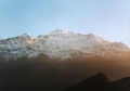 Gurja Himal at dawn