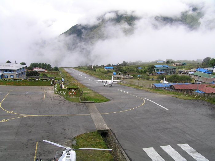 Lukla runway