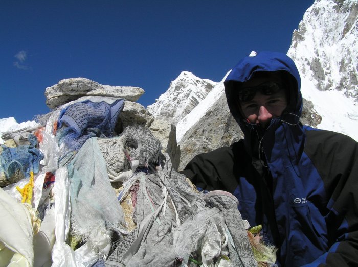On the summit of Kala Pattar (5600m)