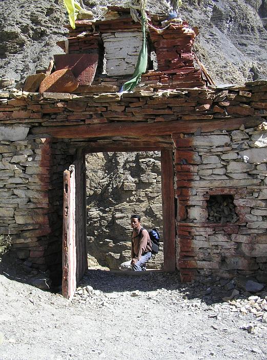 Yam Gharti Magar at the Phu Gate