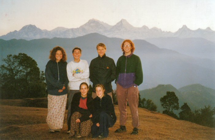 The Baglung SPW crew on the pass at Roini